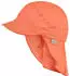 Sterntaler Kid's Peak with neck protection Uni Cap leuchtorange