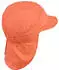 Sterntaler Kid's Peak with neck protection Uni Cap leuchtorange