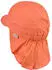 Sterntaler Kid's Peak with neck protection Uni Cap leuchtorange