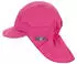 Sterntaler Kid's Peak with neck protection Uni Cap magenta