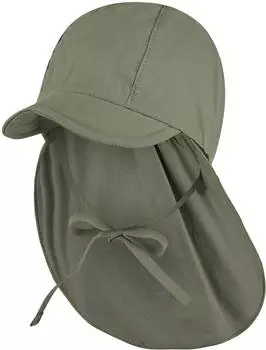 Sterntaler Kid's Screen Neck Cap mattgr&uuml;n