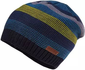Maximo Kid's Beanie Randlos dark navy