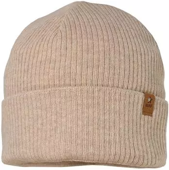 Maximo Kid's Mini-Beanie Umschlag mit Fleecefutter beigemelange