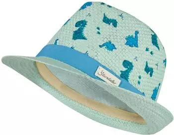 Sterntaler Kid's Strohhut Dino Hut hellmint