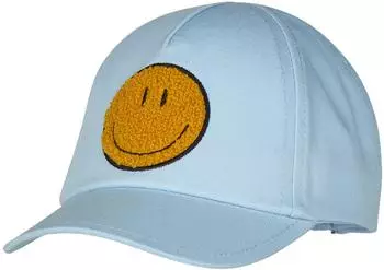 Sterntaler Kid's Basecap Smiley Cap hellblau