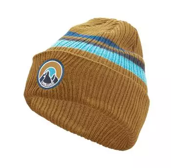 Trollkids Kid's Spitsbergen Cap bronze/dolphinblue/black