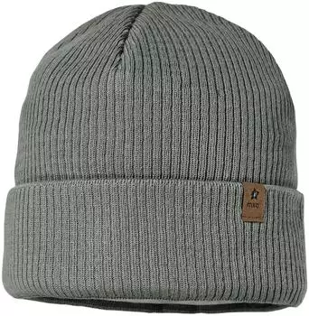 Maximo Kid's Mini-Beanie Umschlag mit Fleecefutter khaki/grey