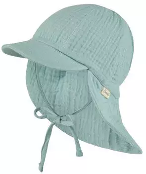 Sterntaler Kid's Screen Neck Musselin Bindeband Cap hellt&uuml;rkis