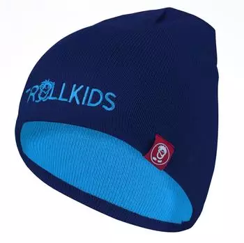 Trollkids Kid's Troll Beanie navy/mediumblue