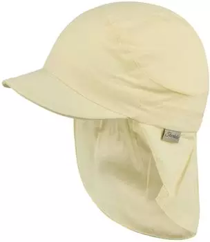 Sterntaler Kid's Peak with neck protection Uni Cap vanille