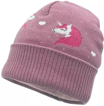 Maximo Girl- Einhorn mit Umschlag und Futter foxglove/sunpink