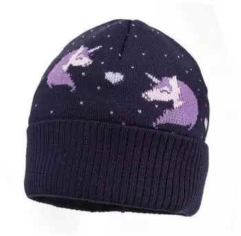 Maximo Girl- Einhorn mit Umschlag und Futter navy/chiveblossom