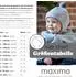 Maximo Kid's Mini-Schlupf Dino Sturmhaube mineral/light brownmelange