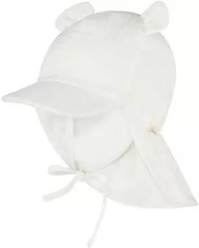 Sterntaler Kid's Screen Neckschutz Ohren Cap ecru