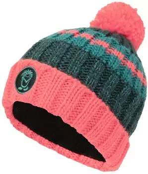 Trollkids Kid's Troll Bobble Cap coralpink/midnightpetrol/dustyteal