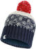 Buff Knitted & Band Polar Fleece Hat Tait dark denim