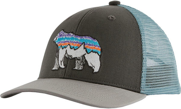 Patagonia Kids' Trucker Hat fitz bear/forge grey