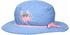 Playshoes Baby Sun Hat Crab blue/pink
