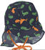 Sterntaler Baby Hat with neck protection Wale