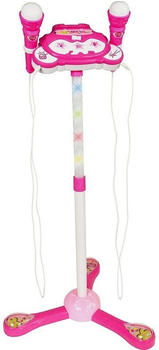 Bontempi Showtime Stand-Mikrofon pink