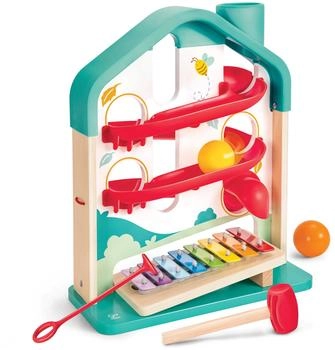 HaPe Melodien-Haus Kugelbahn und Xylophon (E0512)