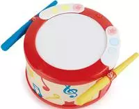 Hape Spielzeug-Musikinstrument "Lern-Spiel-Trommel" mit Licht & Sound