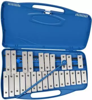 Relaxdays Glockenspiel Xylophon Metallophon f&uuml;r Kinder (10051683_0)