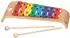 Goki Xylophon, Holz, 8 Metalltonplatten, 28cm (61839)