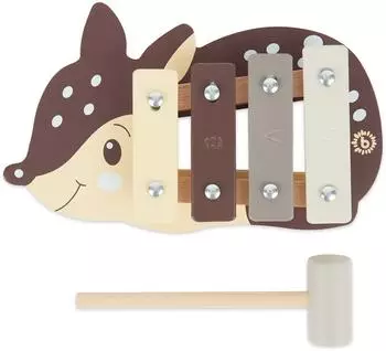 Bieco Kinder-Xylophon Reh, Holz (24330024)