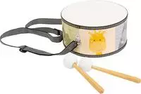 Small Foot 11952, Small Foot - Wooden Drum Wild Animals with Sticks.