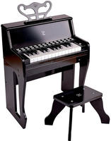 Hape Spielzeug-Musikinstrument "Leuchttasten-Piano mit Hocker"
