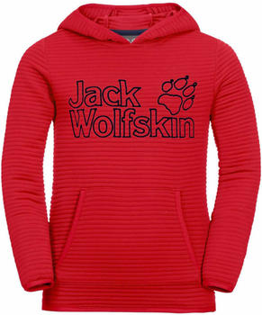 Jack Wolfskin Modesto Hoody Kids (1607721) peak red