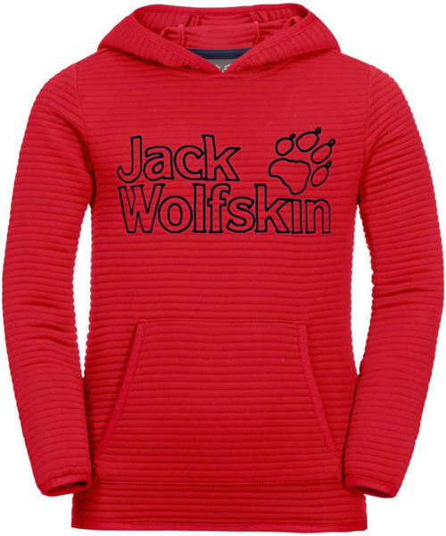 Jack Wolfskin Modesto Hoody Kids (1607721) peak red