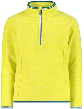 CMP Girl's Melange Second-Layer Turtle Neck (30G0495) lemonade mel.