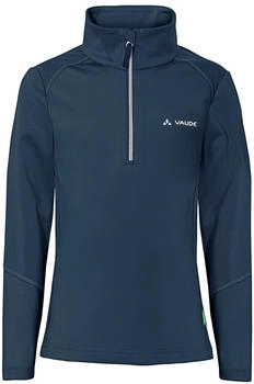 VAUDE Kids Livigno Halfzip dark sea/white