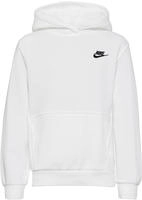 Nike FD3000-100, NIKE Sportswear Club Fleece Hoodie Kinder 100 - white/black M