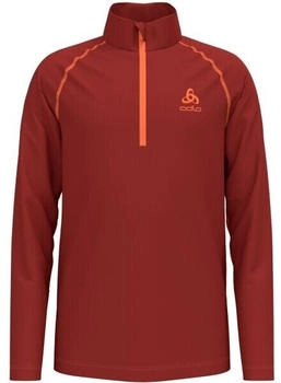 Odlo The Rigi Kids' Half-Zip Mid Layer (542599) spiced apple