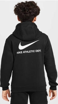 Nike Sportswear Fleece-Hoodie für ältere Kinder Schwarz HV6965-010