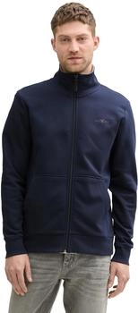 Tom Tailor Sweatjacke mit Stehkragen sky captain blue (1045645_10668)