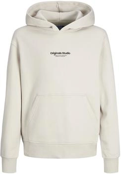 Jack & Jones Vesterbro Mni Hoodie (12256770) moonbeam/loose
