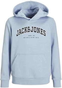 Jack & Jones Caleb Varsity Hoodie (12259564) chambrayblue/loose