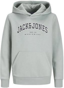 Jack & Jones Caleb Varsity Hoodie (12259564) iceberggreen/loose