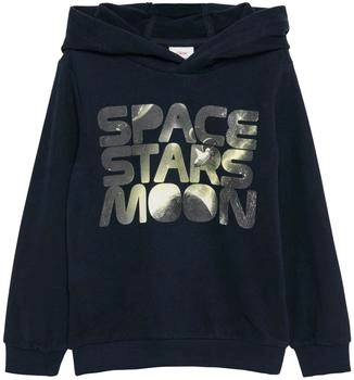 s.Oliver Wärmender Hoodie mit Frontprint (2156668.5952) blau