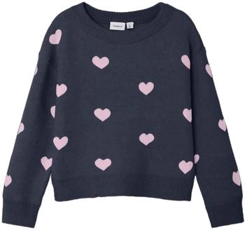 Name It Mädchen Strickpullover Nmfodessa Dark Sapphire (13235240)