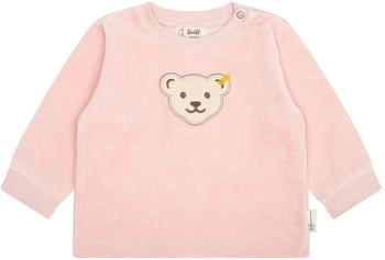 Steiff Junge Mädchen Sweatshirt GOTS silver pink (L000030016_3015)