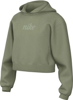 Nike Sportswear Big Kids Hoodie (FZ5588) oil green/jade horizon