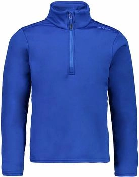 CMP Jungen Stretch Performance Stehkragenshirt mit kurzem Rei&szlig;verschluss (39E2324) royal