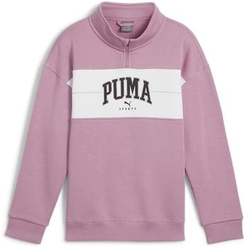 Puma SQUAD Sweatshirt mit halbem Reißverschluss Teenager (681783) mauved out