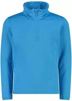 CMP M&auml;dchen Stretch Performance Stehkragenshirt mit kurzem Rei&szlig;verschluss (39E2245) turchese