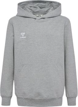 Hummel Kinder Kapuzenpullover hmlGO 2.0 Cotton Hoodie (224834) grey melange